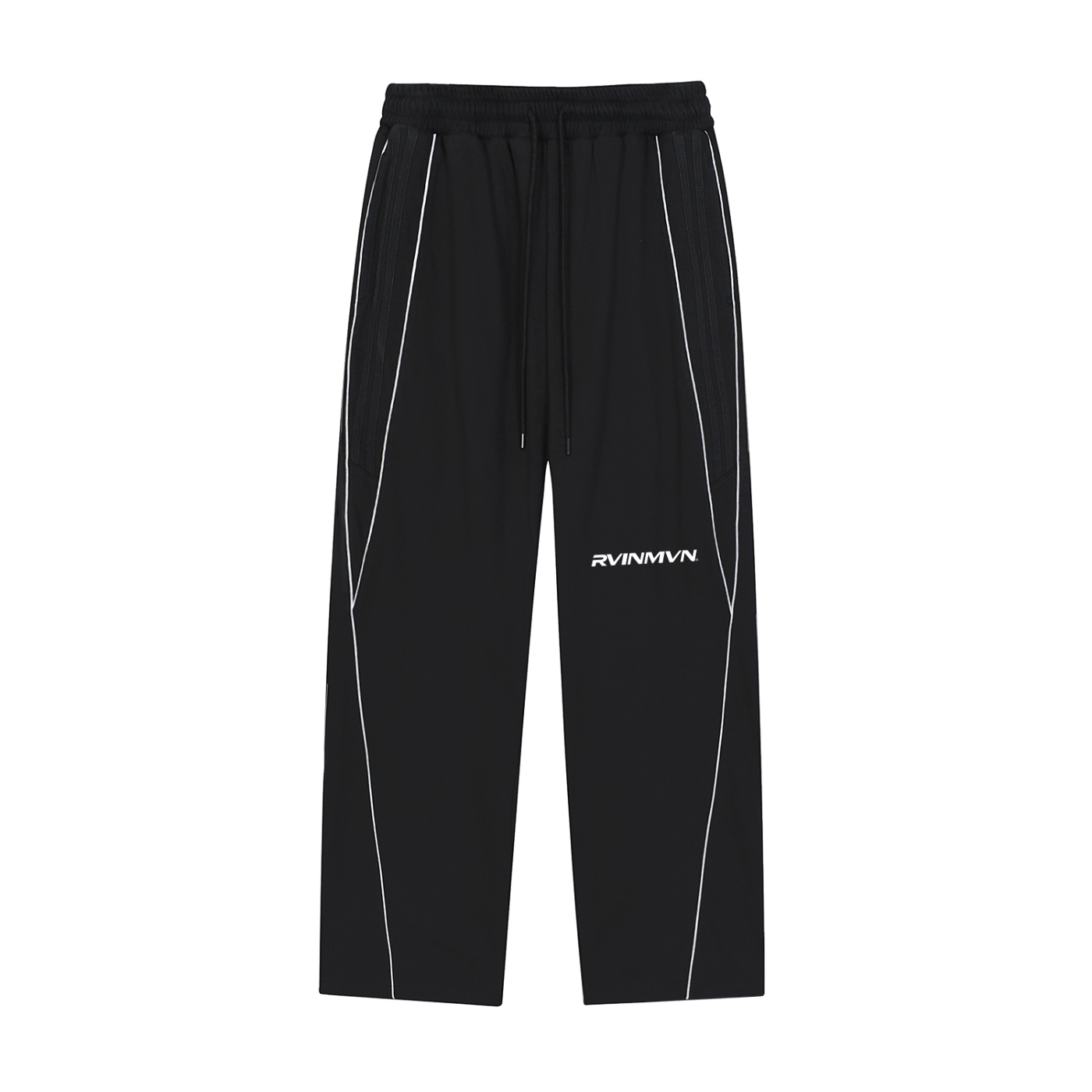 Reflection Striped Straight-Leg Sweatpants