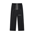 Contrast-Stitched Fleece Sweatpants